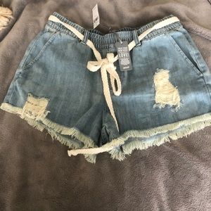 Aerie jean shorts